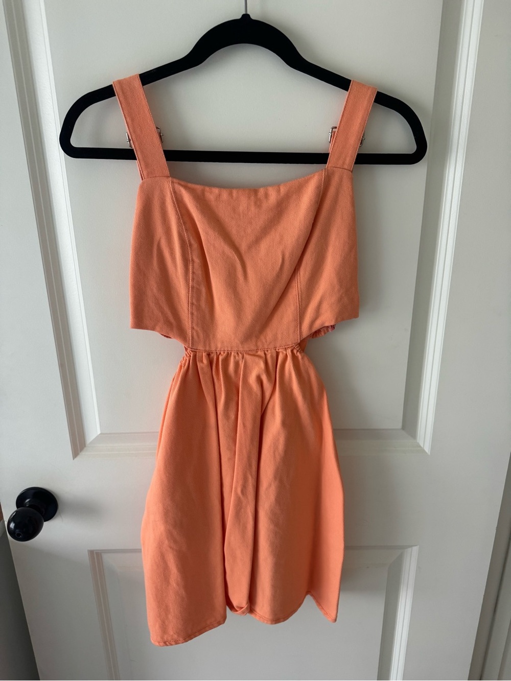 Women’s Orange Denim Dress